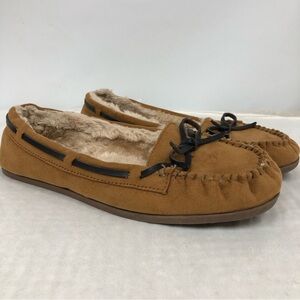 Kolili suede women’s slippers size 8.5 slip-on moccasins